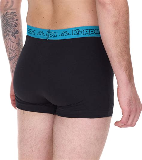 10er Pack Kappa Herren Boxershorts mit Marken Schriftzug und Logo