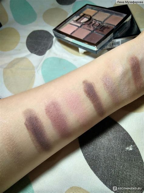 Палетка теней для век Dior Backstage Eye Palette - «Тени Dior backstage ...