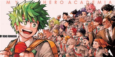 hero academia manga