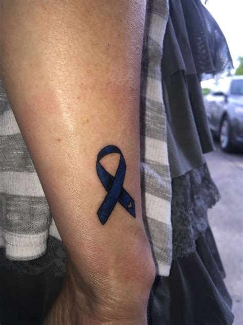 Colon Cancer Symbol Tattoo