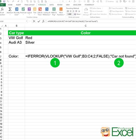 iferror professor excel professor excel