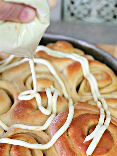 Homemade Orange Sweet Rolls Recipe - Southern Kissed