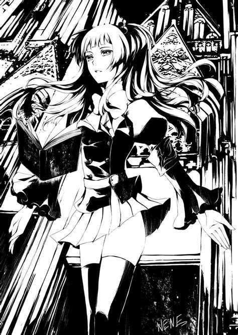 Ushiromiya Ange - Umineko no Naku Koro ni - Mobile Wallpaper by 07th