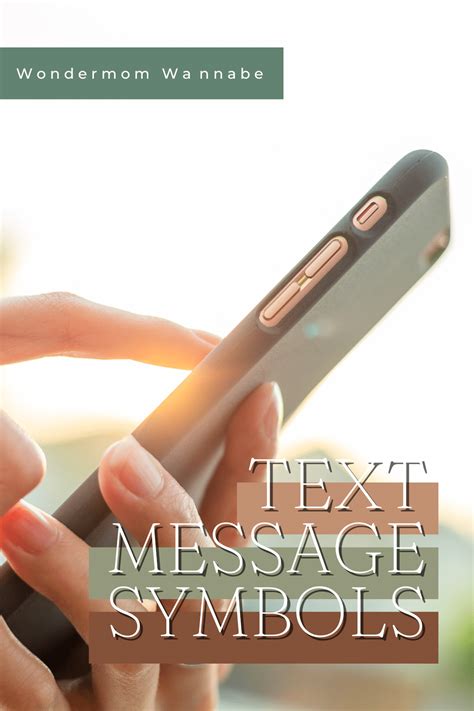 Text Message Symbols and Meanings {Abbreviations & Emojis}