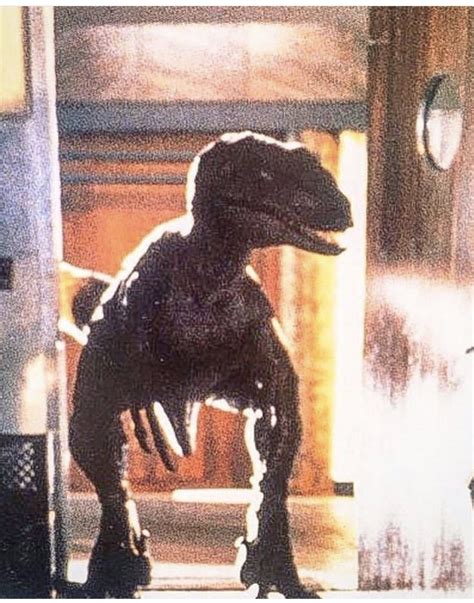 Velociraptor Jurassic Park Kitchen Scene