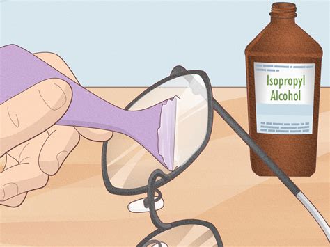 how to fix a scratch in glasses