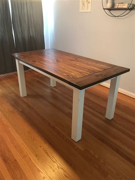 DIY Dining Table Plans - Etsy