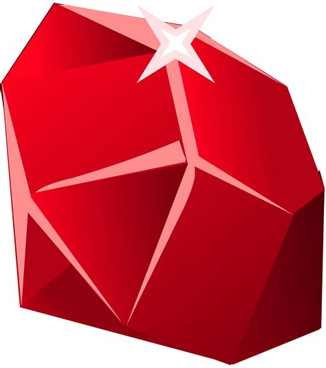 Ruby Clipart Transparent Background, Ruby Icon Isolated, Isolated #3989081