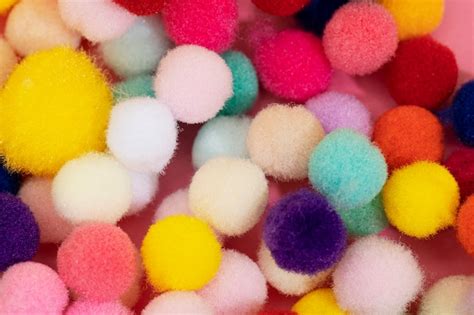 Jolis détails pompons | Photo Gratuite