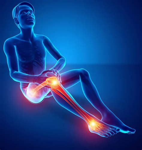 Male Leg Joint Pain — Stock Photo © pixdesign123 #141995564