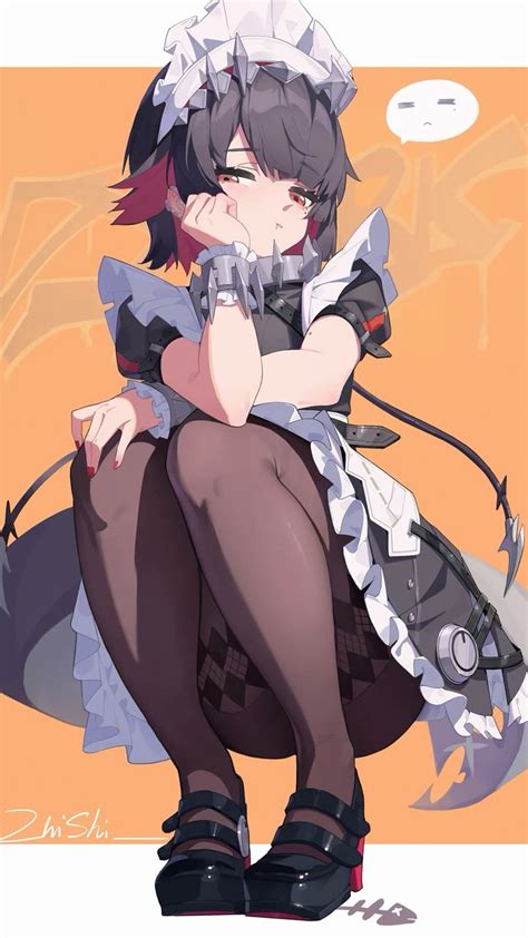 ellen joe zenless zone    anime character drawing anime