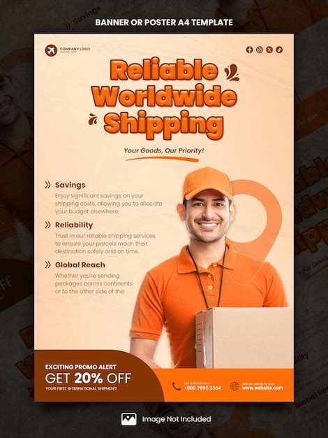 export import poster psd high quality  psd templates