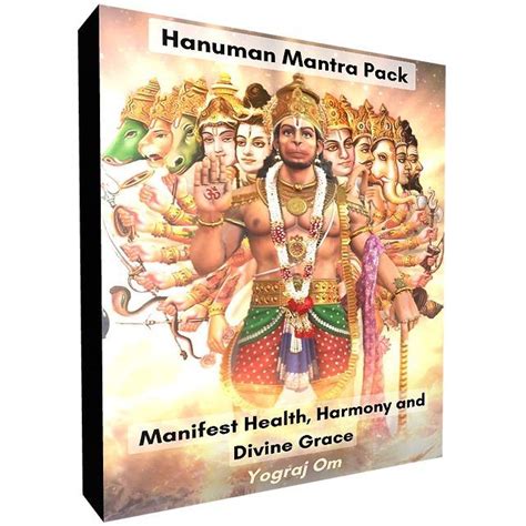 The Hanuman Mantra Pack | Mantras, Manifestation, Spirituality