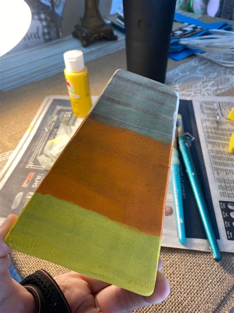 DIY Scrap Wood Candy Corn - My Eclectic Treasures