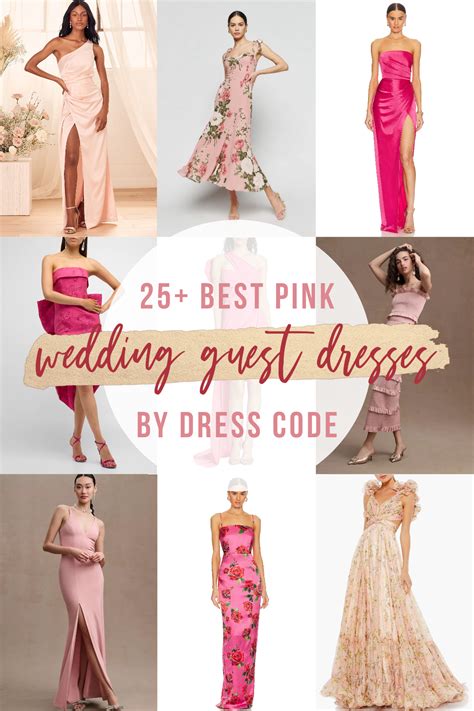 Women's Pink Wedding Guest Dresses at Hector Dwight blog