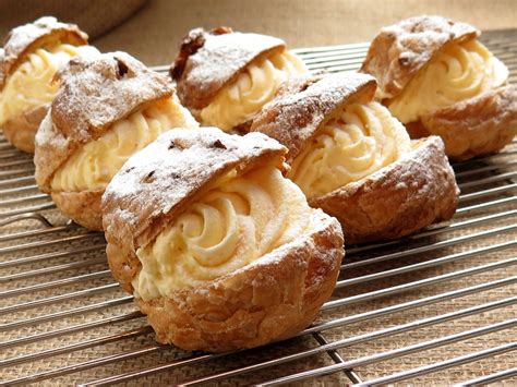 cream puffs  stock photo public domain pictures