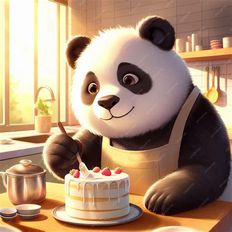 panda cake 3