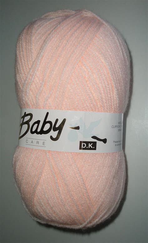 Baby Care Knitting Yarn Wool Baby Peach 100g: Amazon.co.uk: Kitchen & Home