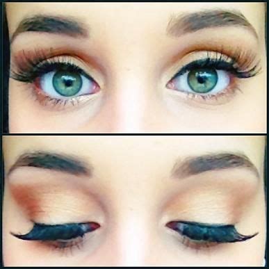 Peach shadow and lots of lashes | Beauty eyes, Eye makeup styles ...