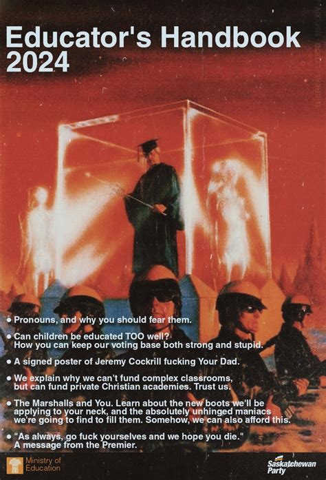 Leaked Teacher's Handbook may explain root of contentious relationship