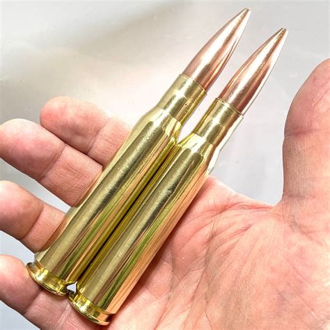 dummy  caliber bmg hand polished  fired brass casings  bullet