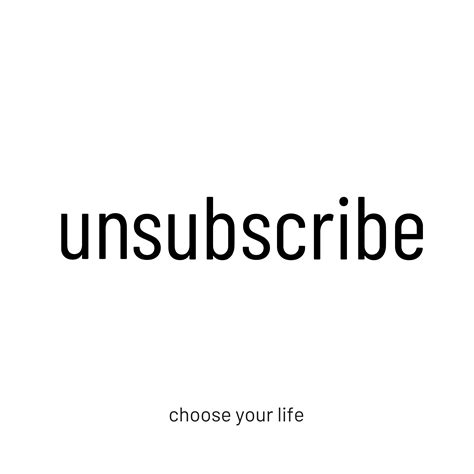 Subscribe on Android to UNSUBSCRIBE