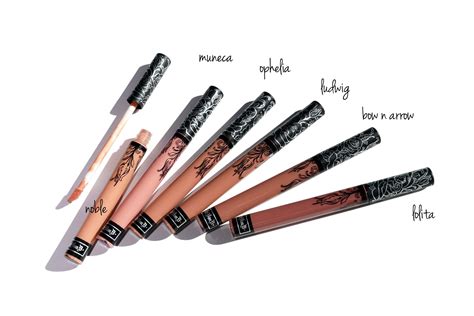 Kat Von D Beauty Everlasting Liquid Lipstick Noble, Muneca, Ophelia 