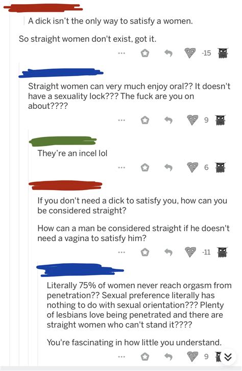 Only lesbians can enjoy oral sex : r/badwomensanatomy