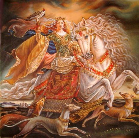 Painting of Goddess of Victory | Oil on Canvas | Exotic India Art