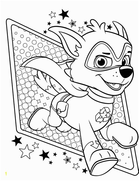 Mighty Pups Free Coloring Pages | divyajanan