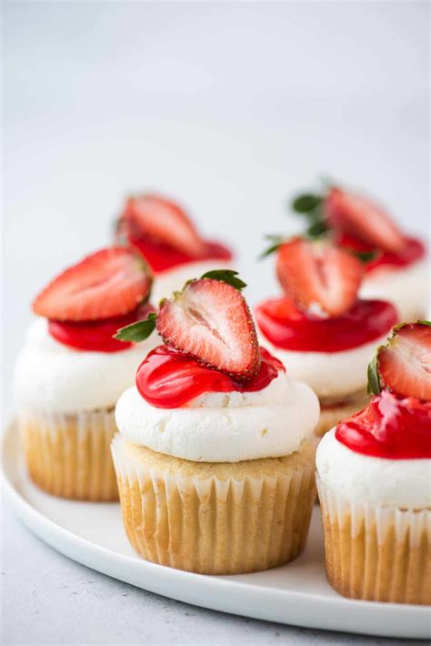 Strawberry Shortcake Cupcakes Recipe | The First Year