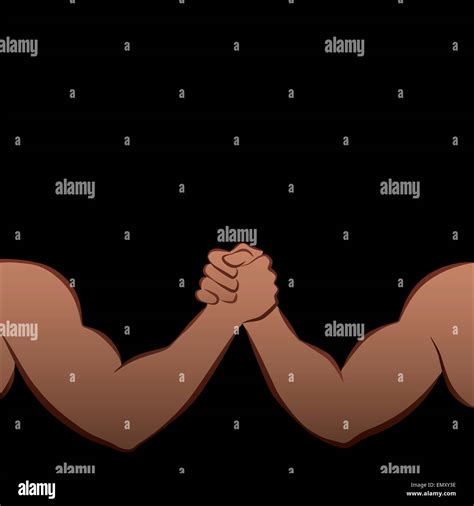 Arm wrestling challenge of two strong muscle power men Stock Photo - Alamy