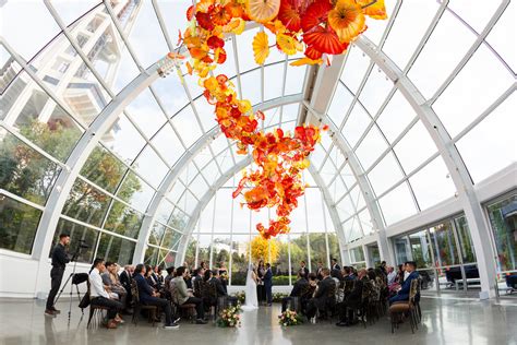 Chihuly Garden and Glass Wedding - Char Beck Photography