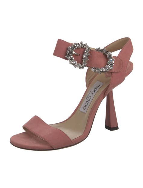 Gianvito Rossi Suede Cage Slide Sandals - Red Sandals, Shoes - GIT21747 ...