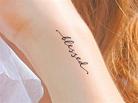 Blessed Tattoo