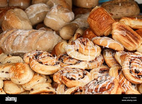 Selection of baked goods available from specialised bakers including ...