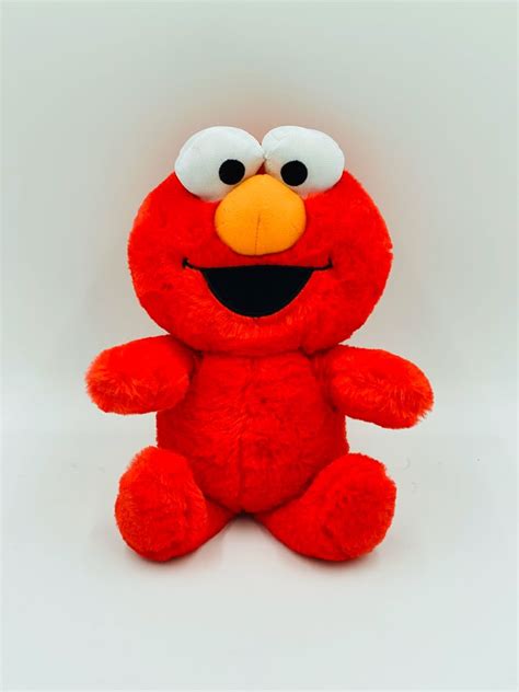 Sesame Street Elmo Plushy, Hobbies & Toys, Toys & Games on Carousell