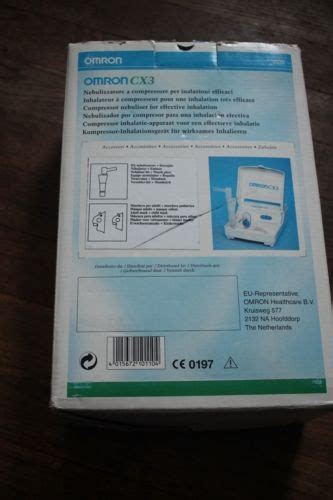 OMRON CX3 NEBULISER it works! – TZSupplies.com