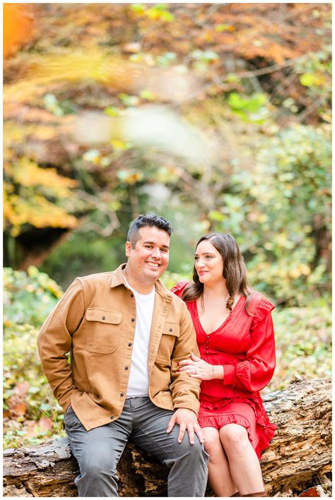 Rock Creek Park Engagement Photos | Norah and Mike | Fall Engagement