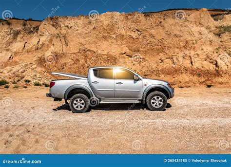 Off Road Car on the Beach Sand Stock Image - Image of wheel, truck ...