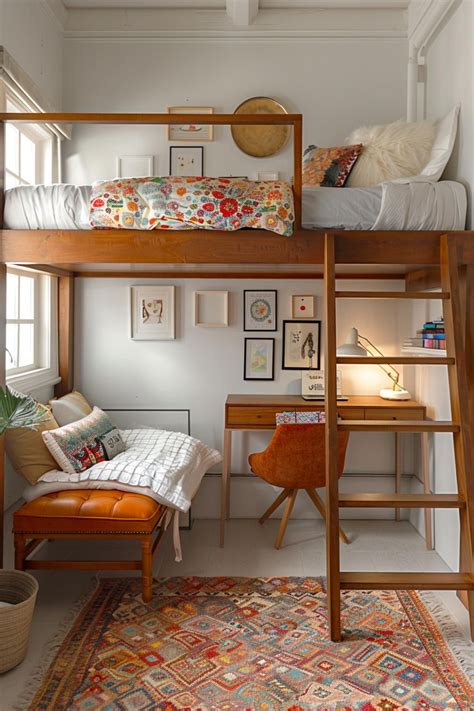 40 Stylish Loft Bedroom Designs for Eclectic Living | Small room design