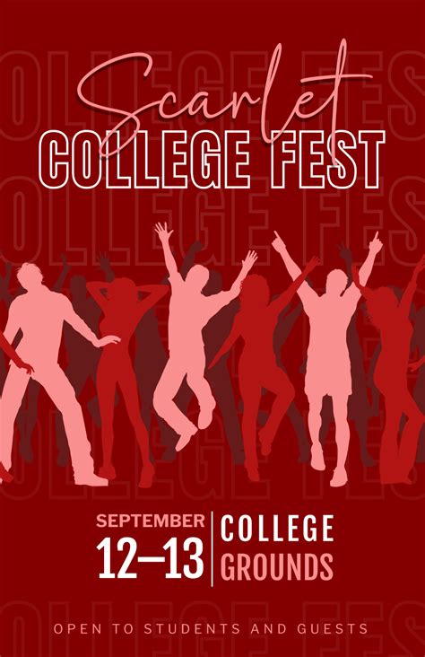 Free Festival Poster Templates, Editable and Printable