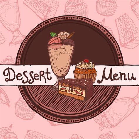 Premium Vector | Restaurant sketch menu template