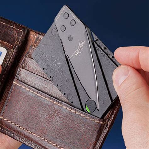 Credit Card Folding Wallet Safety Knife | onide.lk