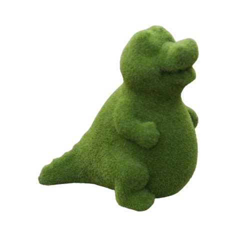 Ongmies Garden Statues Clearance Decorative Peeing Dog Topiary Green