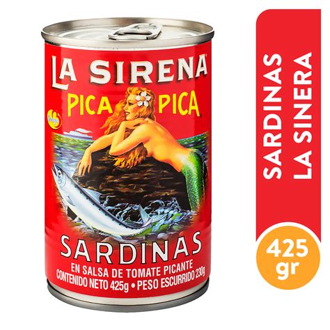 Comprar Sardina La Sirena En Salsa De Tomate Picante - 425 g | Walmart