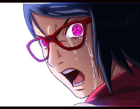 Sarada Uchiha (Manga 700+07) by NARUTO999-BY-ROKER