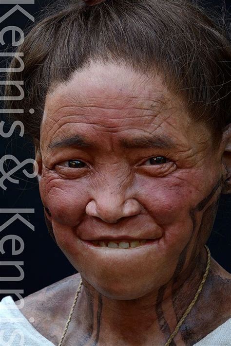 See the striking facial reconstruction of a paleolithic woman who lived ...