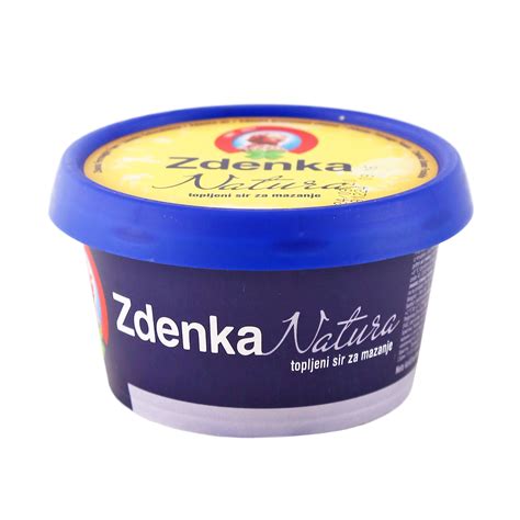 Zdenka natura topljeni sir za mazanje 150 g čaša - Voli eCommerce