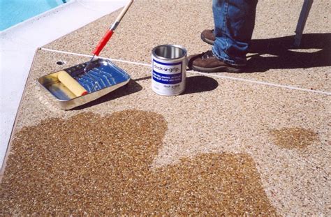 DECK-O-GRIP - Acrylic, Slip-Resistant Concrete Deck Sealer - Deck-O-Seal